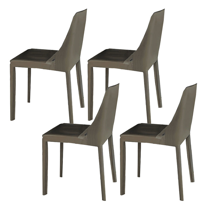 Contemporary 1/4/5 Pieces Dining Room Set Rectangle Stone Furniture in Black