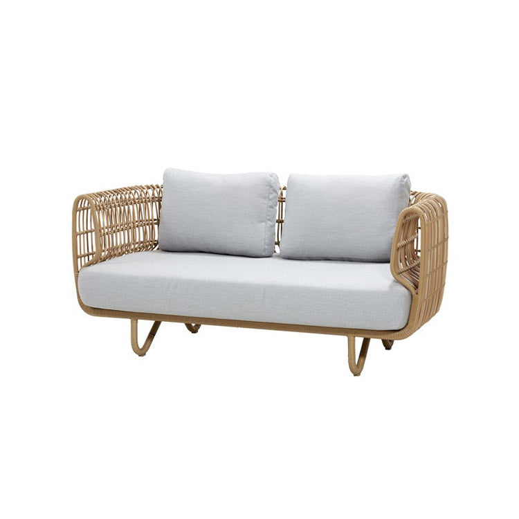 No Distressing Wicker Patio Sofa Tropical Outdoor Patio Sofa