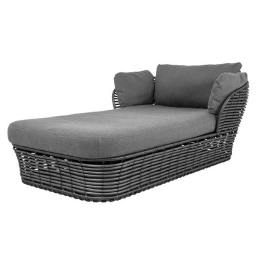 Modern & Contemporary Outdoor Loveseat Wicker/Rattan Fabric With Cushions