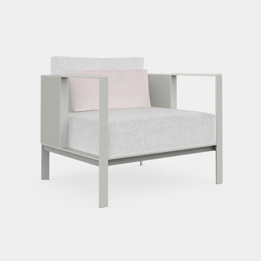 Industrial Patio Sofa Rust Resistant and Water Resistant Outdoor Patio Sofa