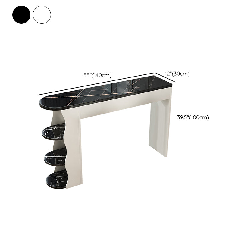 Glam Free Form Pub Table Set 1/2/3 Pieces Matte Finish Bar Set