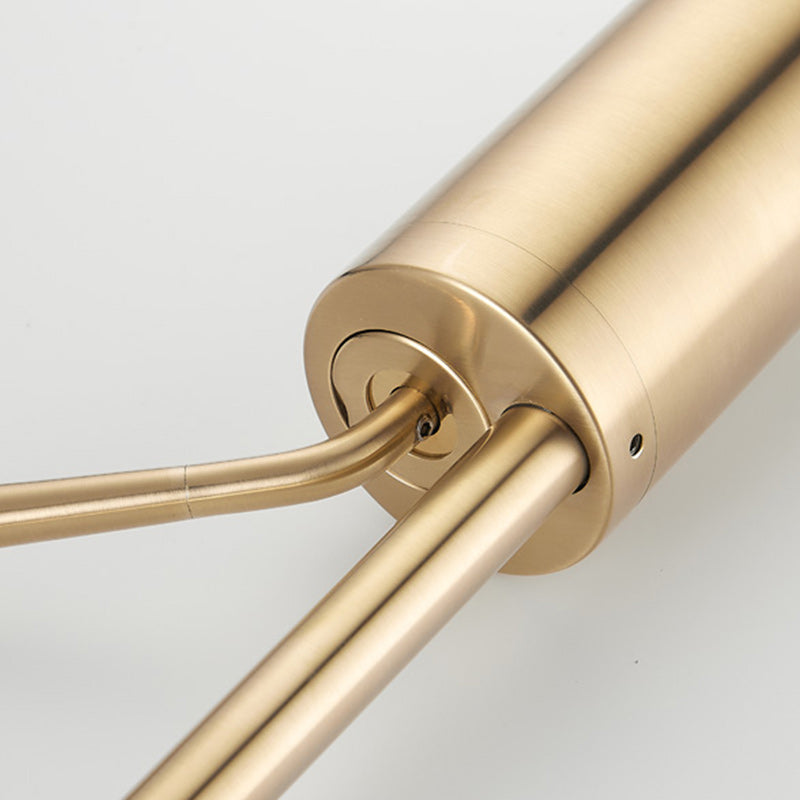 Luxury Circular Bathroom Sink Faucet with 1-Handle Brass Lavatory Faucet