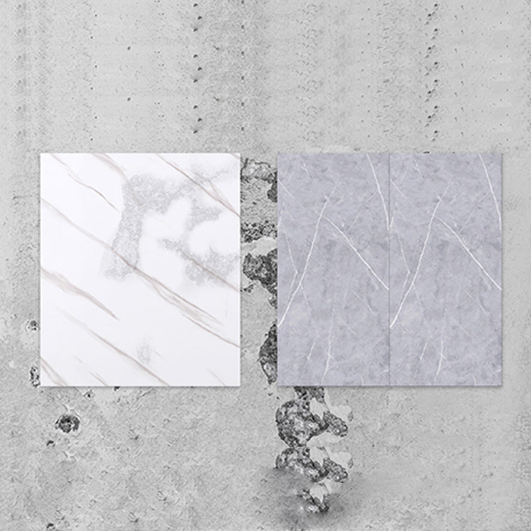 Polygon Peel and Stick Backsplash Tile PVC Peel and Stick Tile for Kitchen and Bathroom