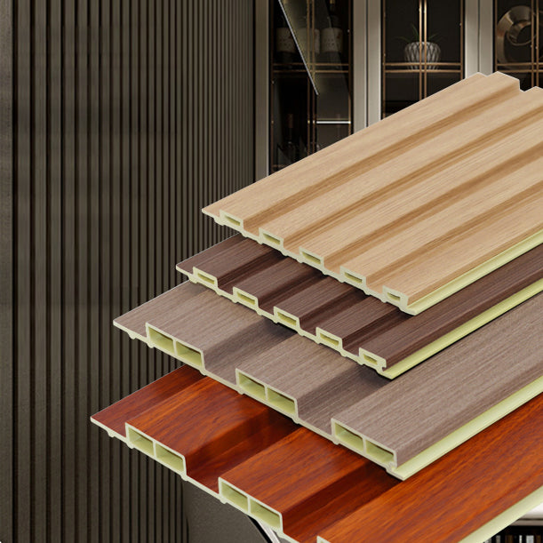 Contemporary Smooth Wall Paneling Staple Installation Waterproof Wall Paneling