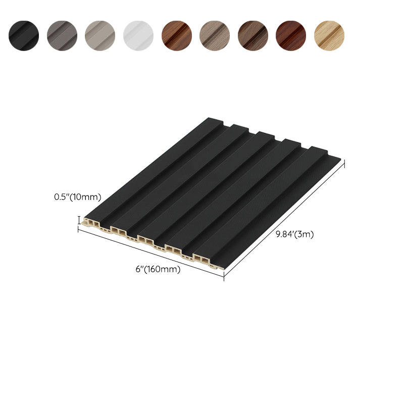Contemporary Smooth Wall Paneling Staple Installation Waterproof Wall Paneling