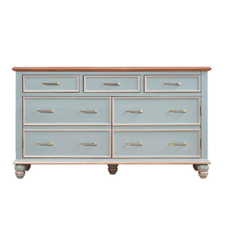 Wooden Dresser Classic Glam Storage Chest Dresser with Drawers