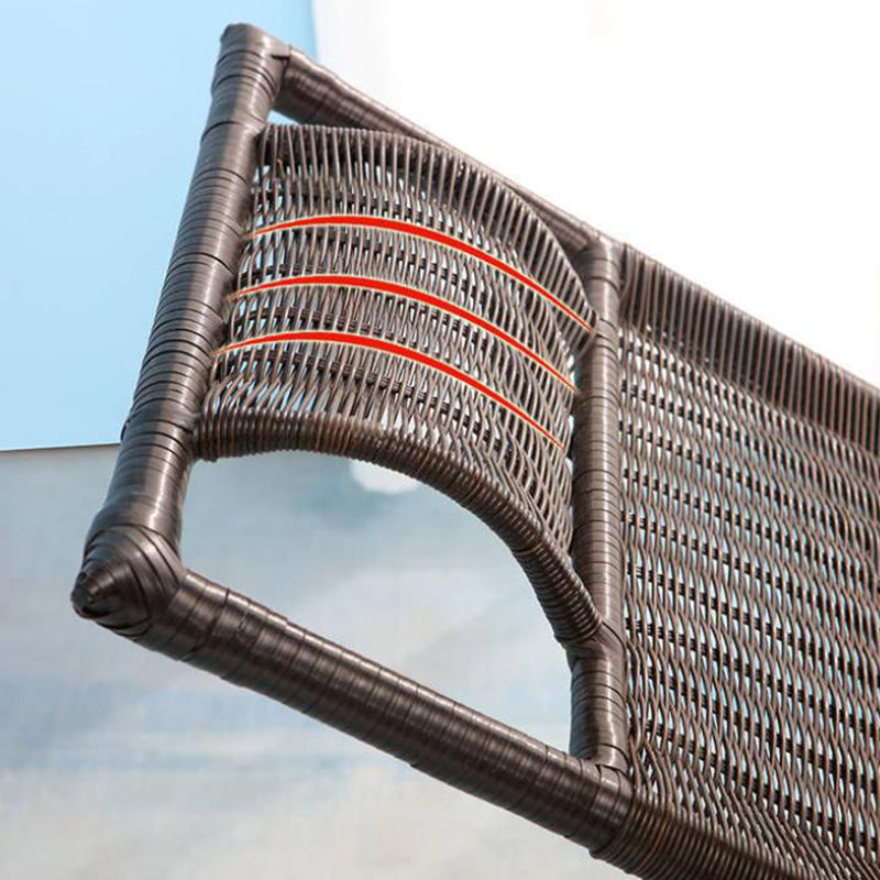 Natural Rattan Rocking Chair Balcony Rocking Chair for Living Room and Bedroom