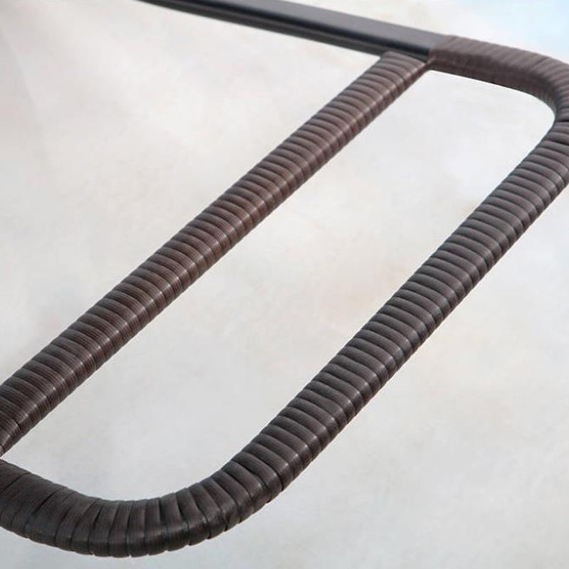 Natural Rattan Rocking Chair Balcony Rocking Chair for Living Room and Bedroom