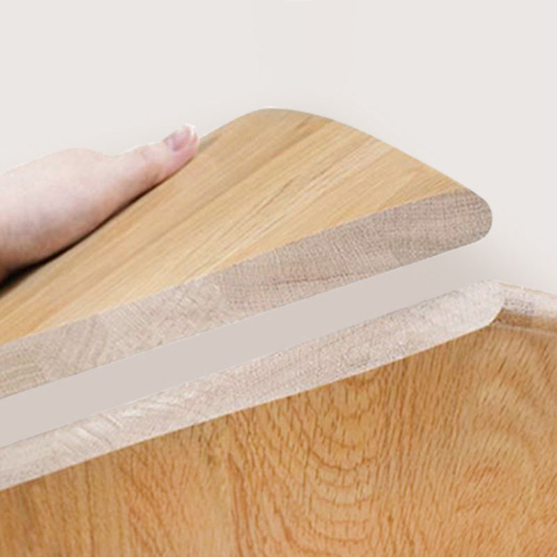 Brown Rectangle Dining Table Solid Wood Dining Table for Dining Room