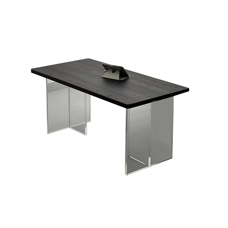 Modern Rectangle Dining Table Solid Wood Dining Table for Dining Room