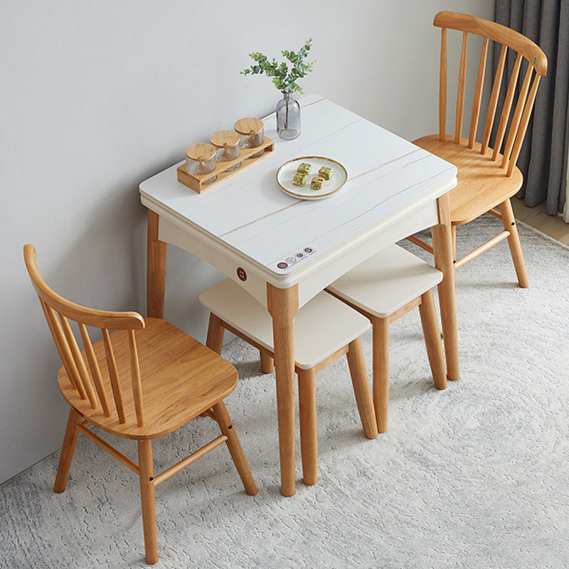 Modern Extendable Dining Table Sintered Stone Dining Table for Dining Room