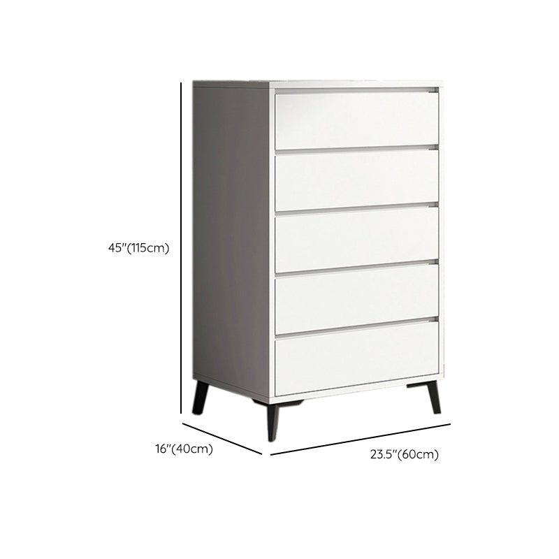 Contemporary Manufactured Wood Accent Chest Standard Straight Legs Accent Chest