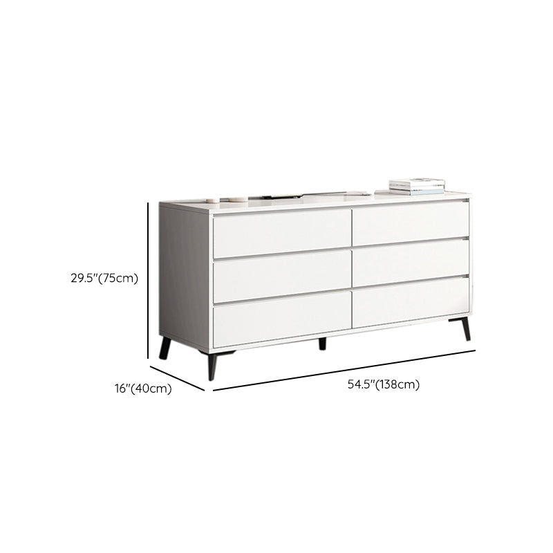 Contemporary Manufactured Wood Accent Chest Standard Straight Legs Accent Chest