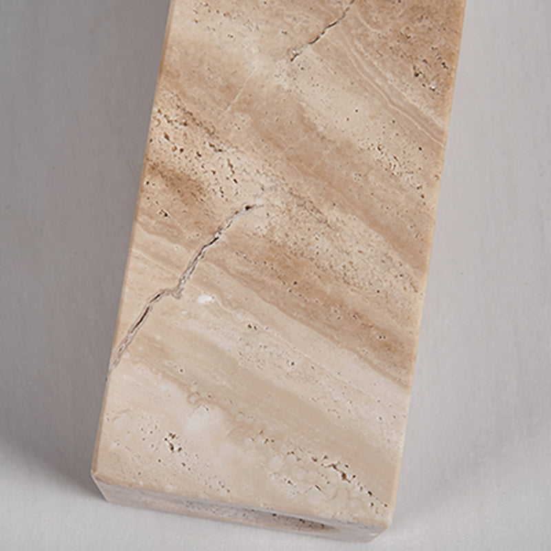 Contemporary Stone Shade Wall Sconce Lighting Linear Shape Wall Lamp for Bedroom