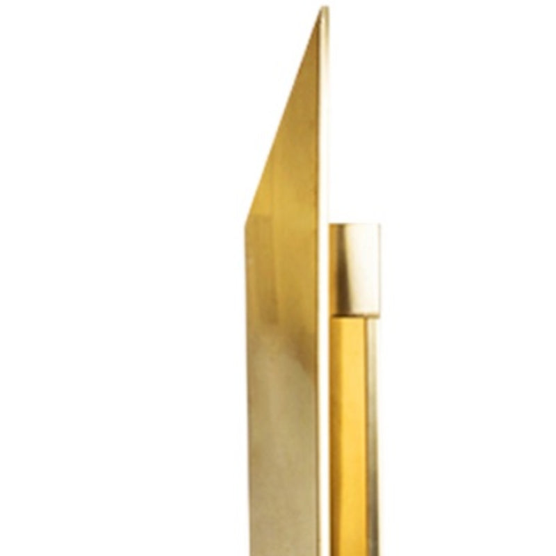 Iron LED Wall Mounted Fixture Unique Post Modern Wall Sconce in Gold