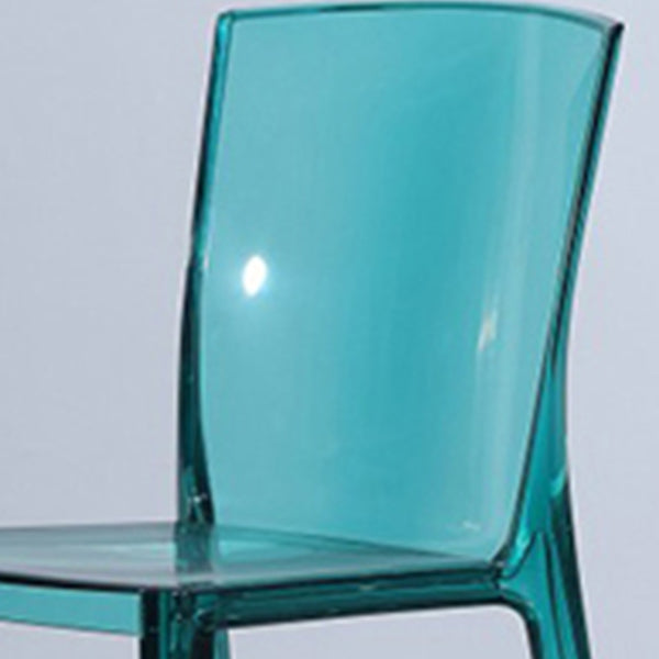Modern Style Side Chair Plastic Side Dining Chair for Home Use
