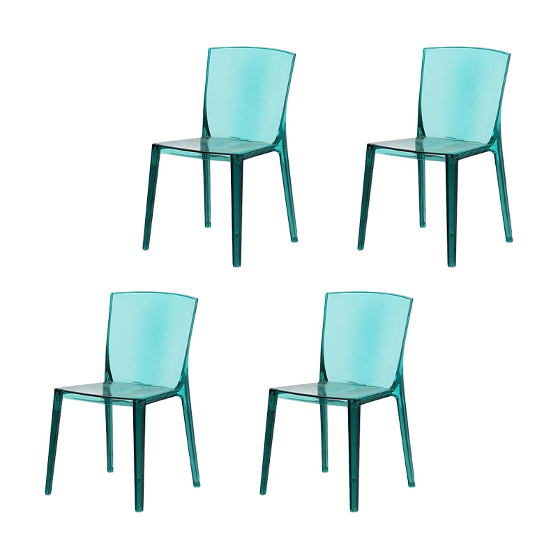 Modern Style Side Chair Plastic Side Dining Chair for Home Use