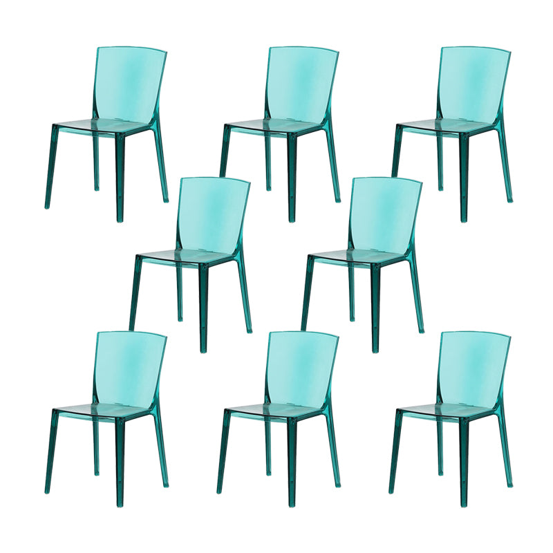 Modern Style Side Chair Plastic Side Dining Chair for Home Use