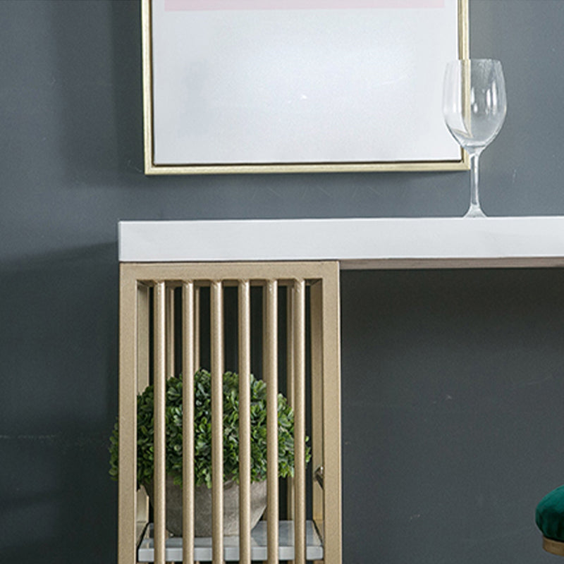 Modern Style Rectangle Bar Table Storable Table for Living Room