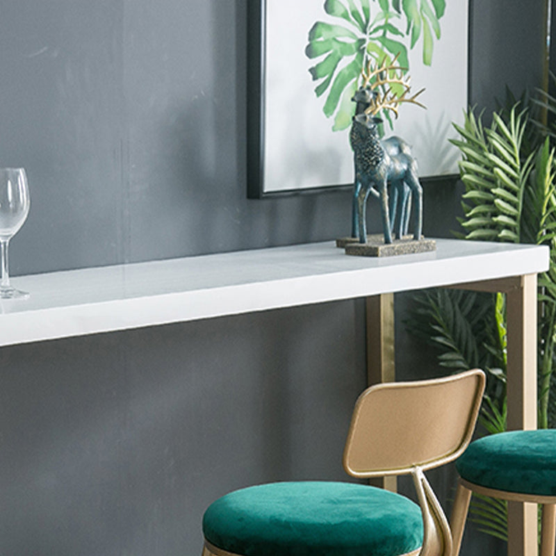 Modern Style Rectangle Bar Table Storable Table for Living Room