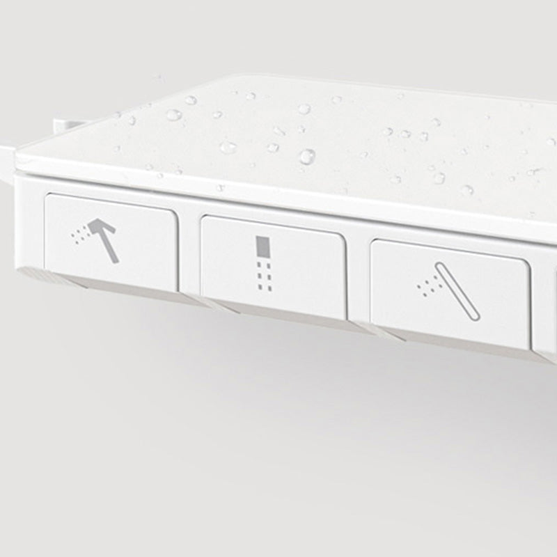 Modern Shower System Adjustable Spray Pattern Shower Head Combo