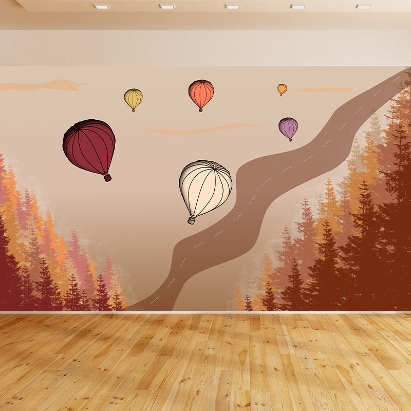 Stain Resistant Dreamland Mural Wallpaper Illustration Indoor Wall Mural