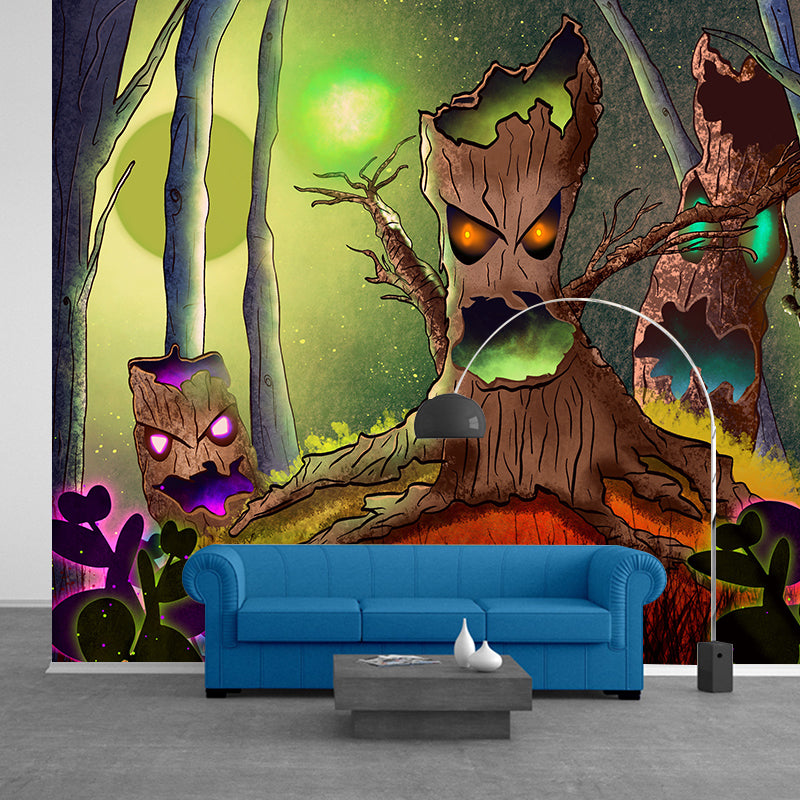 Stain Resistant Dreamland Mural Wallpaper Illustration Indoor Wall Mural