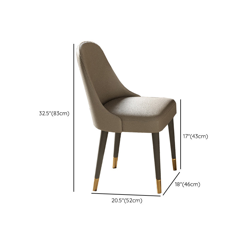 Extendable Sintered Stone Dining Table with Upholstered Chairs Set for Kitchen