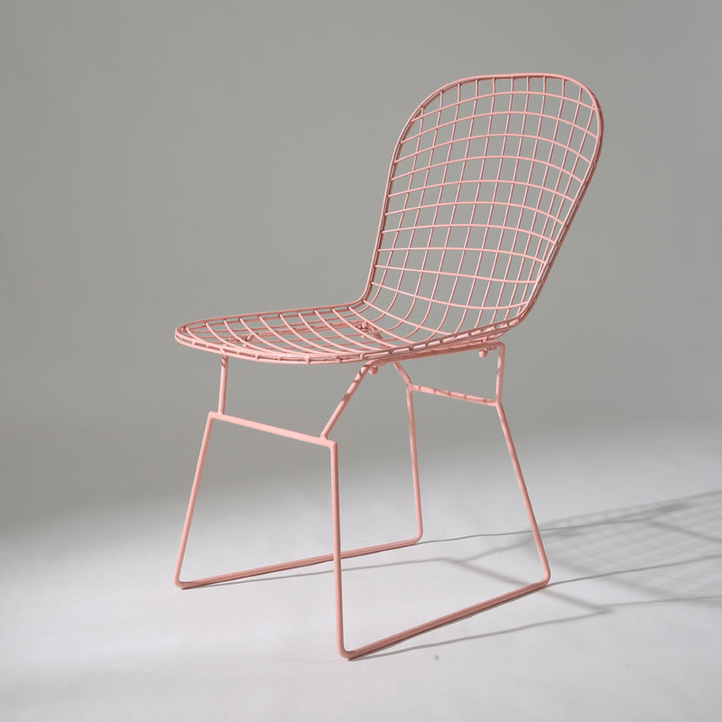Metal Stacking Outdoors Modern Dining Chairs Patio Dining Chair