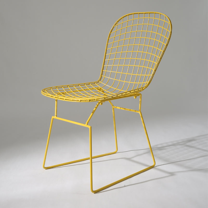 Metal Stacking Outdoors Modern Dining Chairs Patio Dining Chair