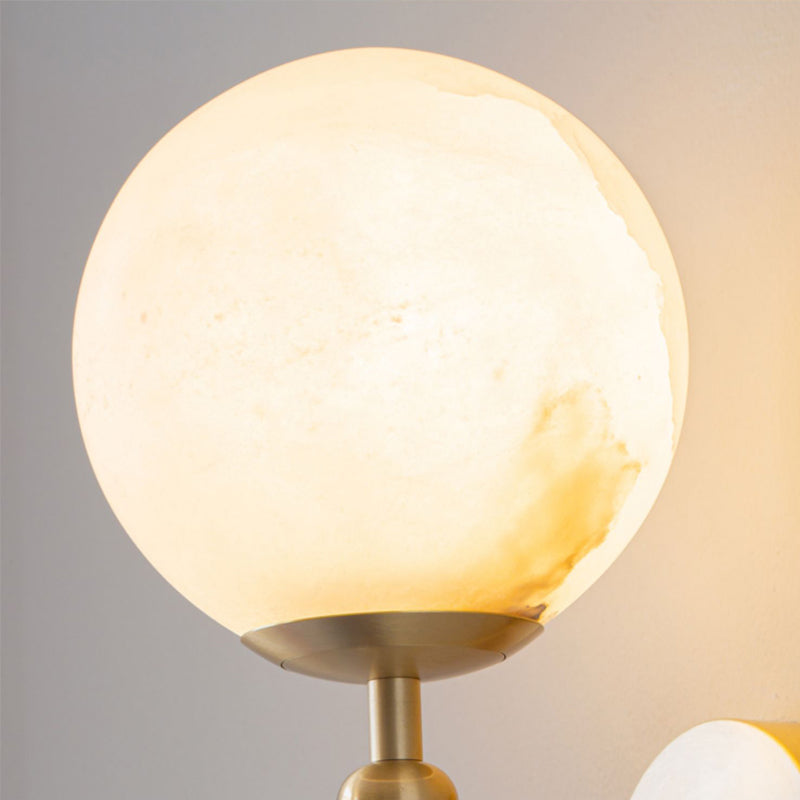 Contemporary Vanity Lighting Ball Shape Wall Light Fixture for Bathroom