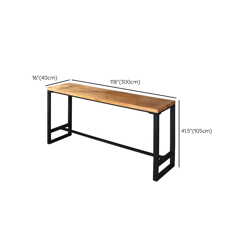 Industrial Table and Stool Set 1/5/9 Pcs Iron Frame Bar Table and Stools