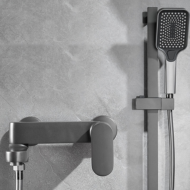 Modern Bathtub Faucet Brass Handheld Shower Head Bathtub Faucet