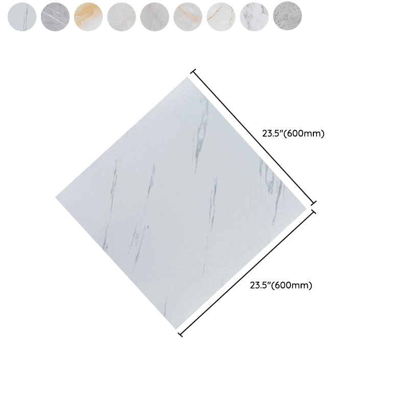 Modern Vinyl Floor Planks Wood Look Peel & Stick PVC Flooring