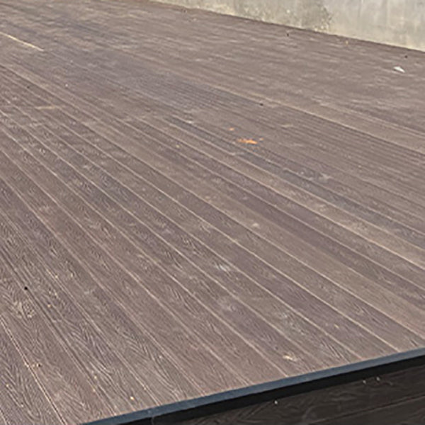 Wire brushed Hardwood Deck Tiles Contemporary Wood Flooring Tiles