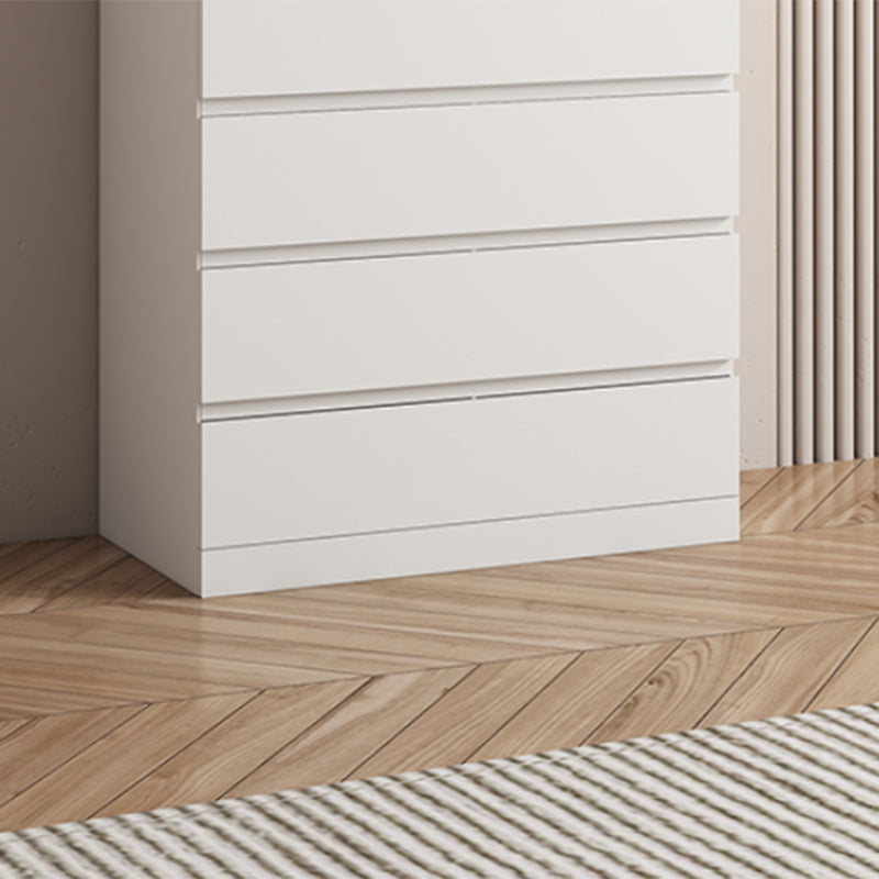 Contemporary Dresser Wooden Storage Chest Dresser with 6 Drawers