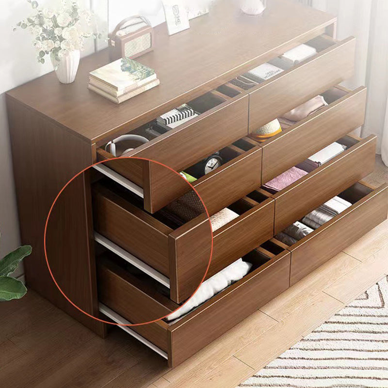 Wooden Dresser Contemporary Storage Chest Dresser with Drawers