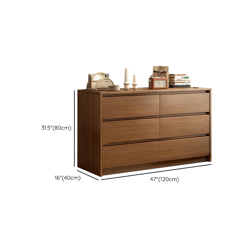 Wooden Dresser Contemporary Storage Chest Dresser with Drawers