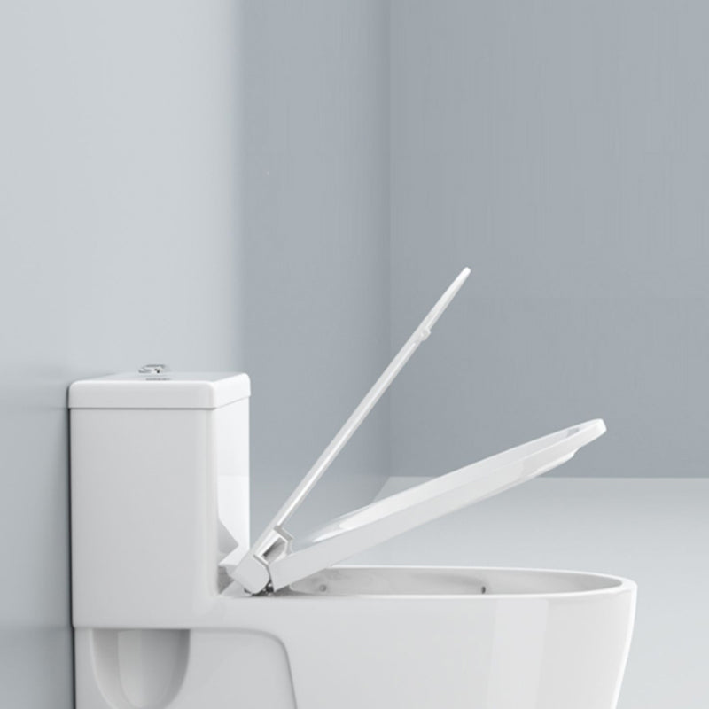 Modern Floor Mount Toilet Slow Close Seat Included Toilet Bowl for Washroom