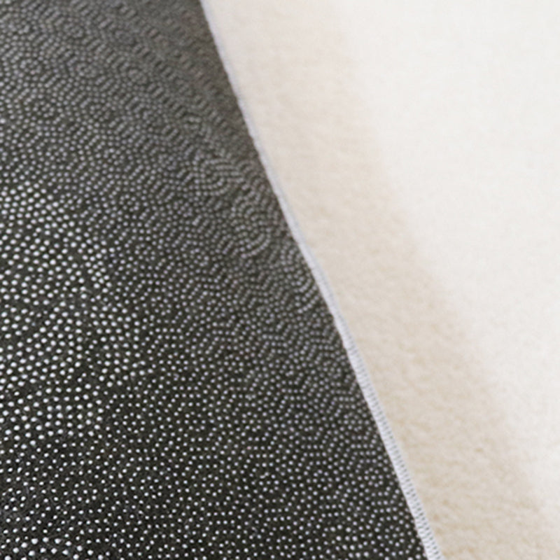 Novelty Contrast Color Area Rug Modern Carpet Non-Slip Backing Wool Indoor Rug