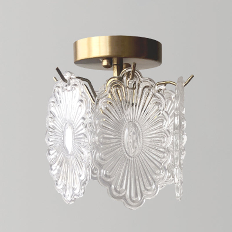 Modern Ceiling Light Creative Glass Flush Mount Ceiling Light Fixture for Bedroom