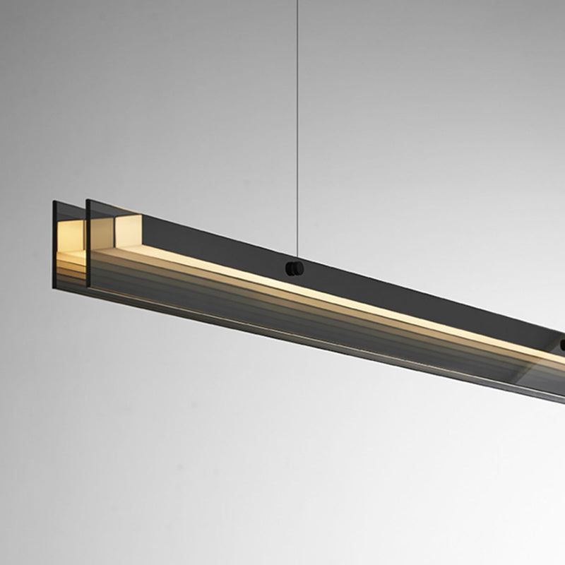 Glass Shade Ceiling Pendant Light Modern LED Kitchen Island Lighting Ideas
