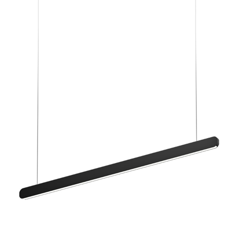 Metal Ceiling Pendant Light Modern Linear Shape Island Lighting Ideas for Kitchen