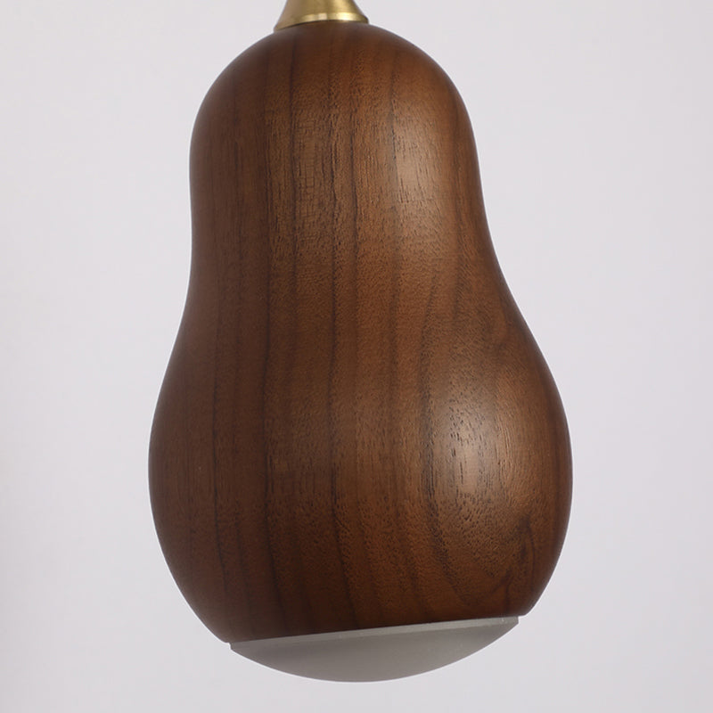 Modernism Wooden Wall Mounted Sconce 1-Light Wall Light for Foyer