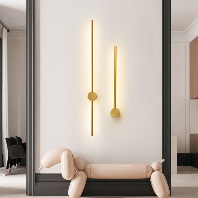 Modern Wall Lamp Linear LED Wall Vanity Lights for Powder Room Washroom