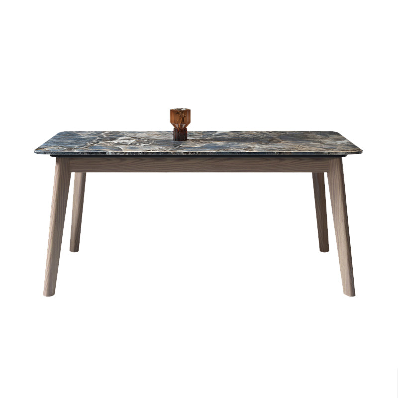 4 Legs Dining Room Table Rectangle Dinner Room Kitchen Table