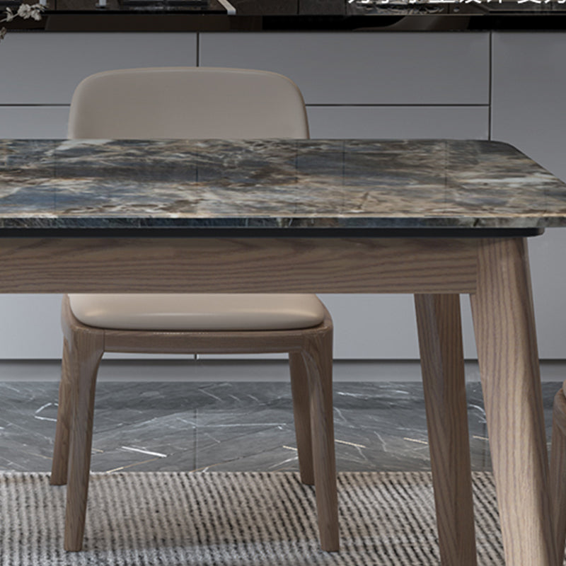 4 Legs Dining Room Table Rectangle Dinner Room Kitchen Table