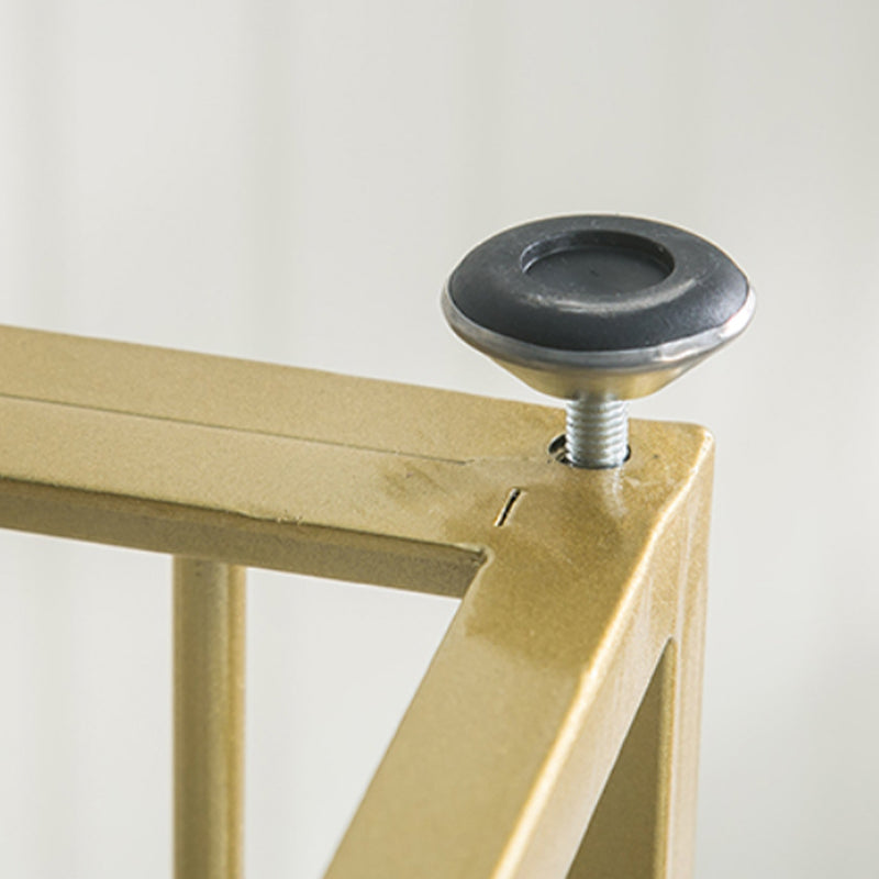 Glam Stone Rectangle Bar Table Storable Table for Milk Tea Shop