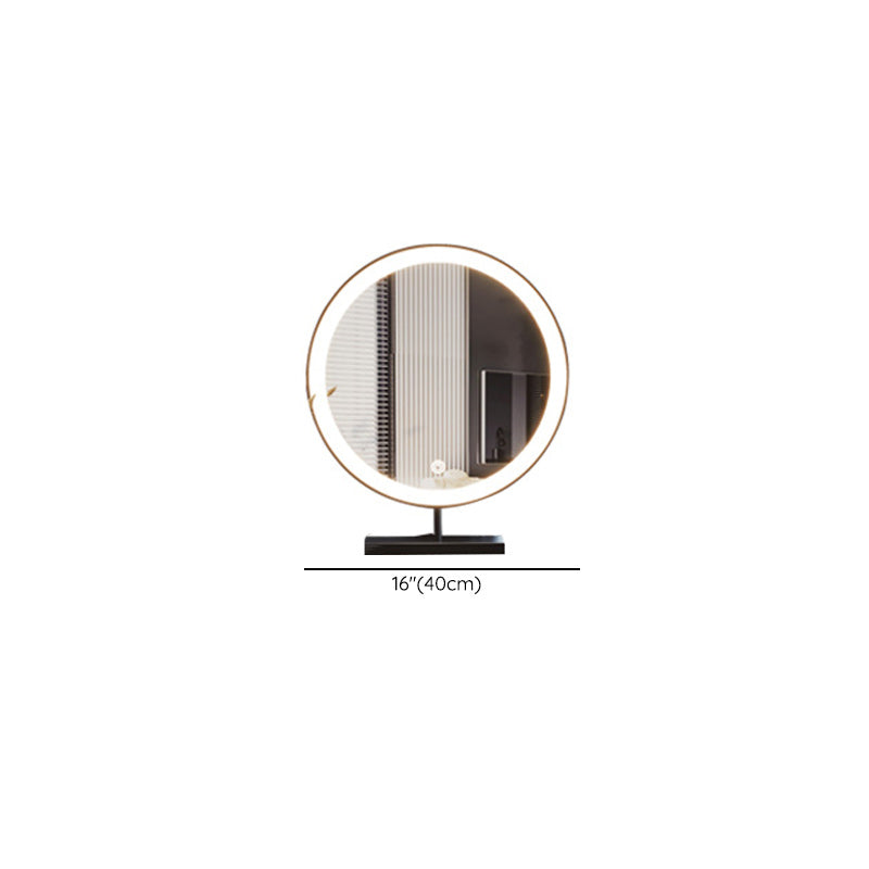 Modern Make-up Vanity with 3 Drawers in Black Solid Wood Vanity Desk