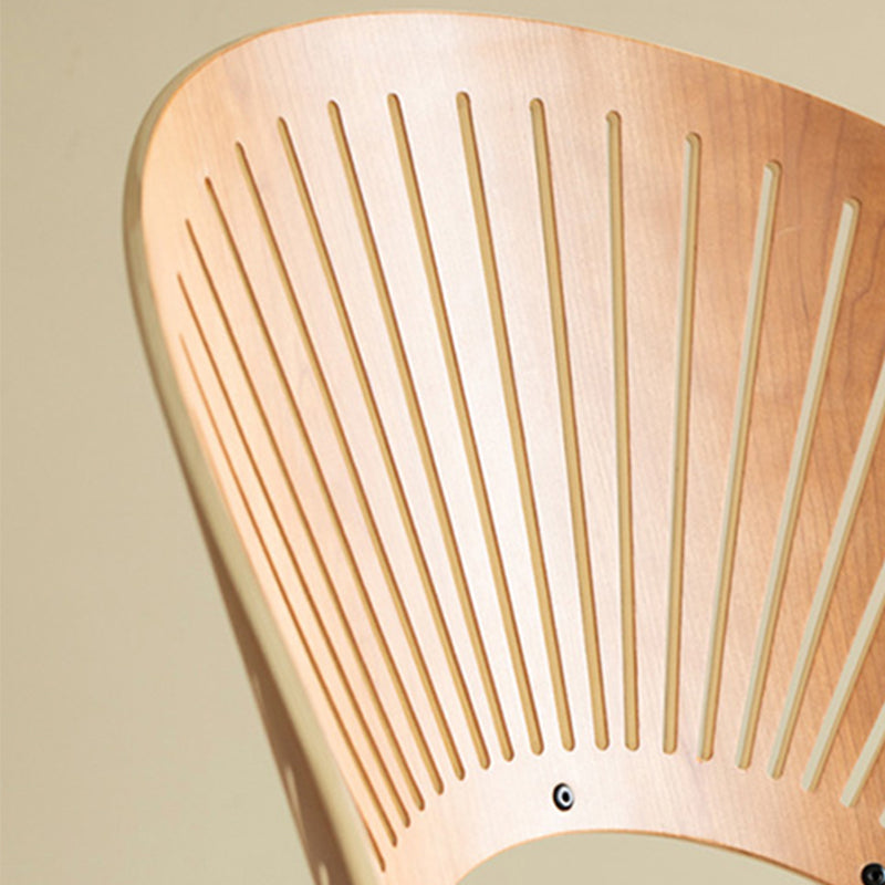 Stacking Outdoors Dining Chairs Modern Solid Wood Patio Dining Chair